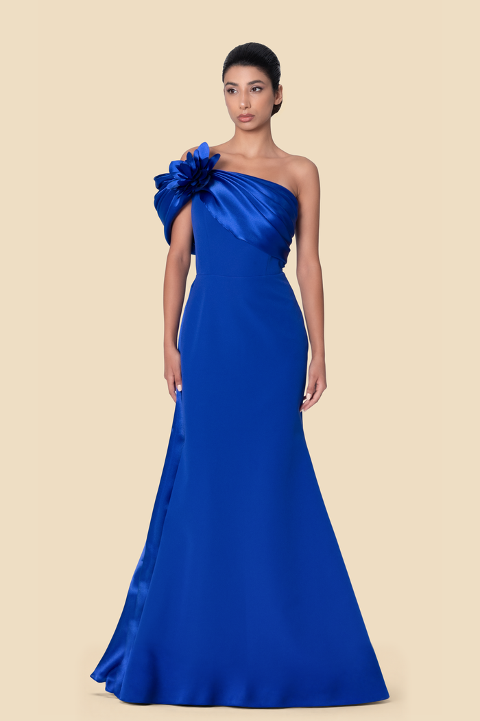 3D Flower Gown by Kerime Ataker
