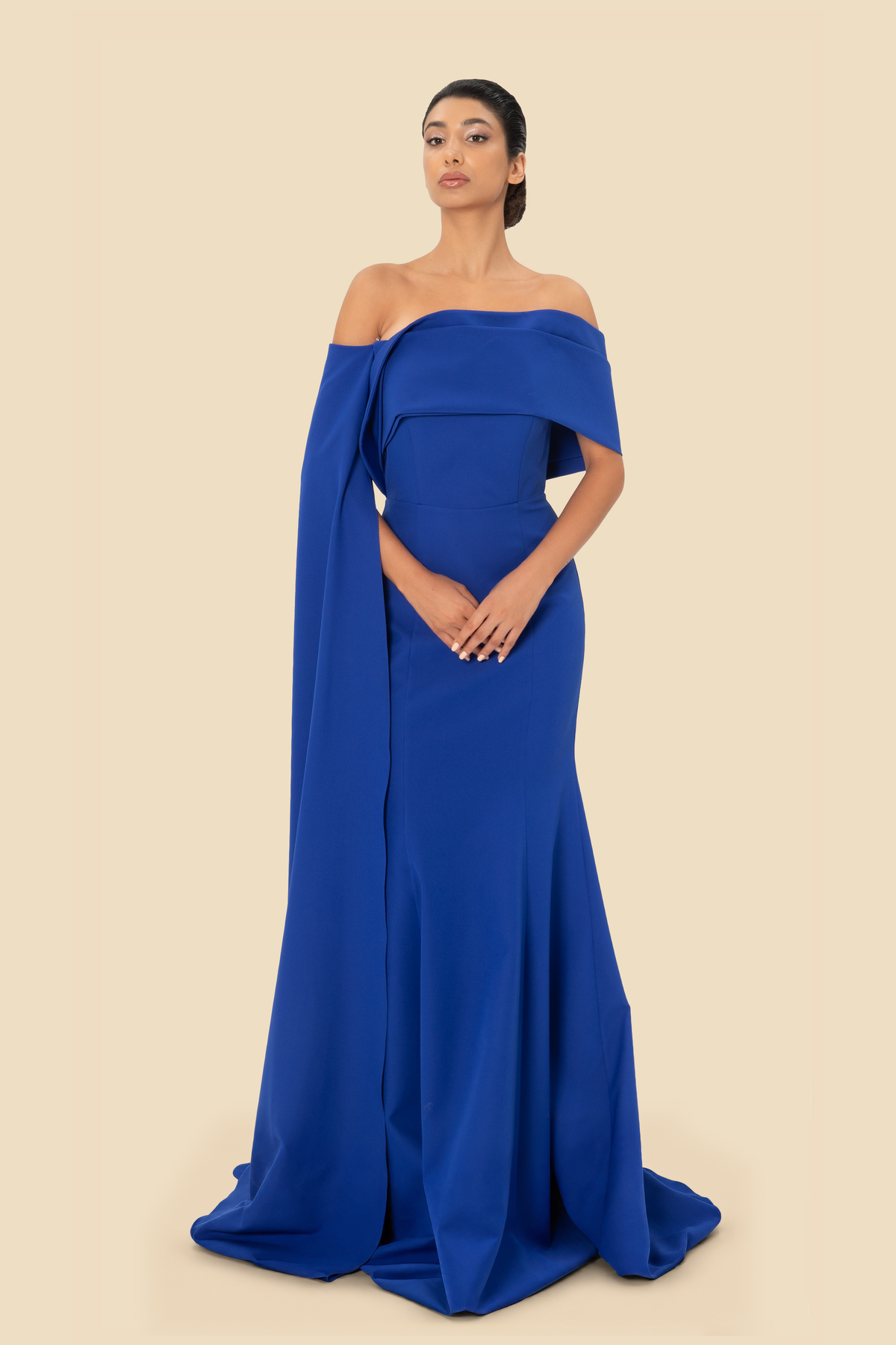 Off-shoulder Mermaid Gown
