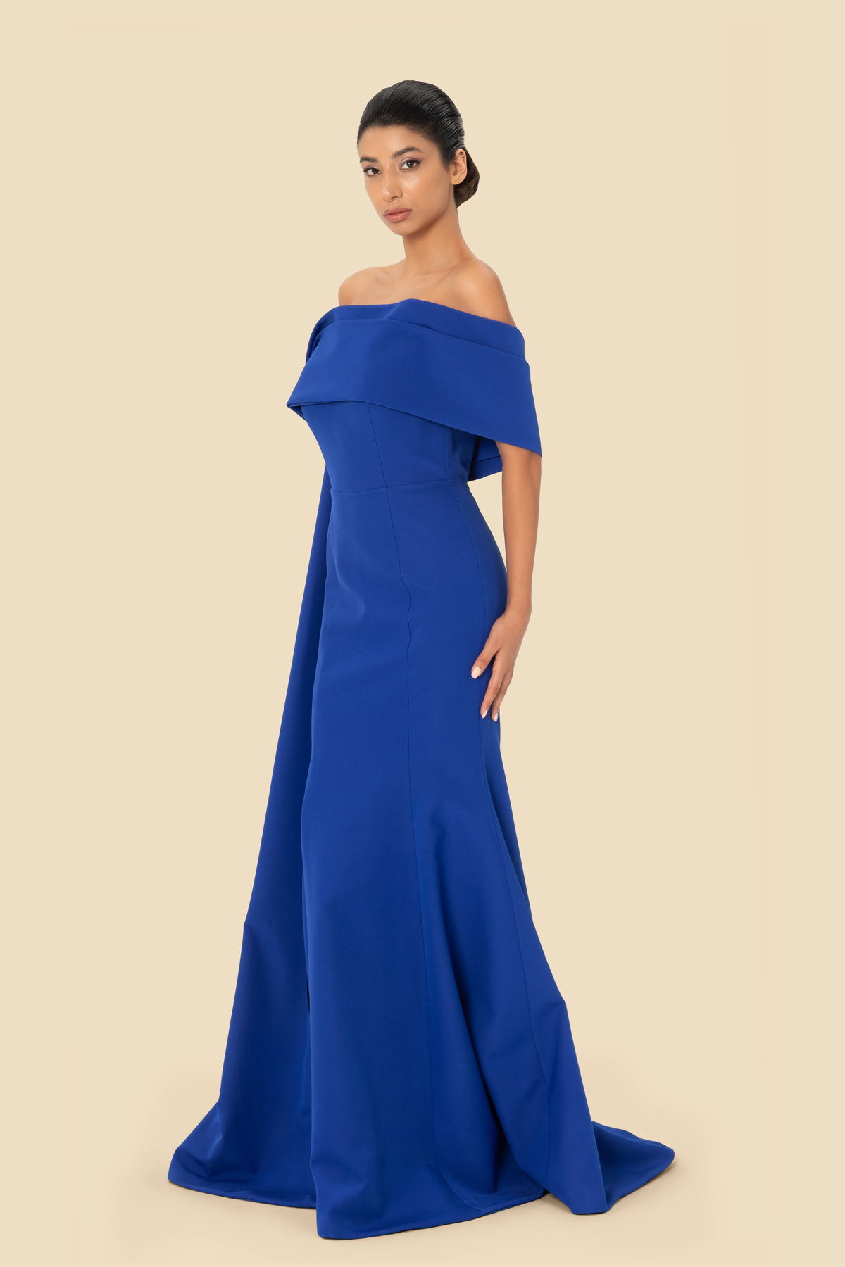 Off-shoulder Mermaid Gown