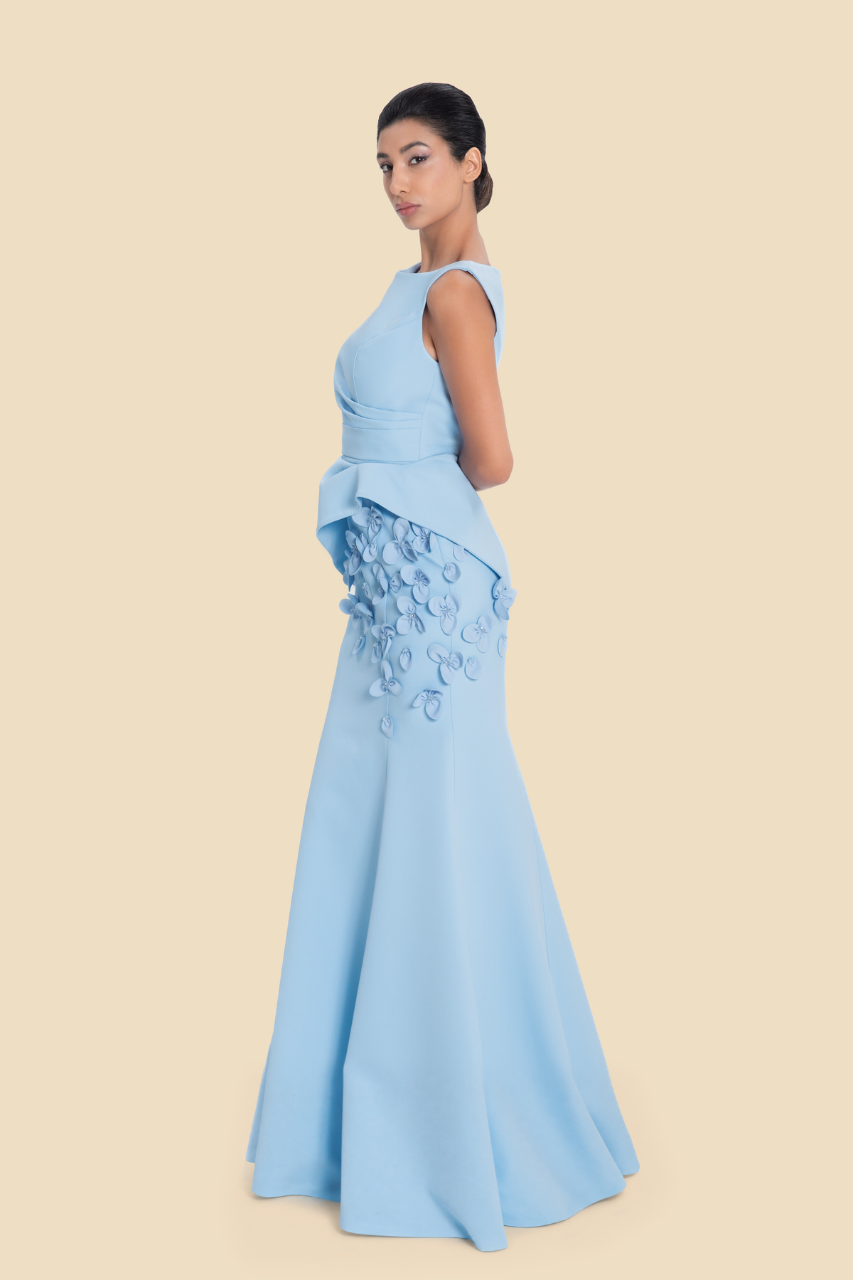 3D Flower Gown by Kerime Ataker – detail 5