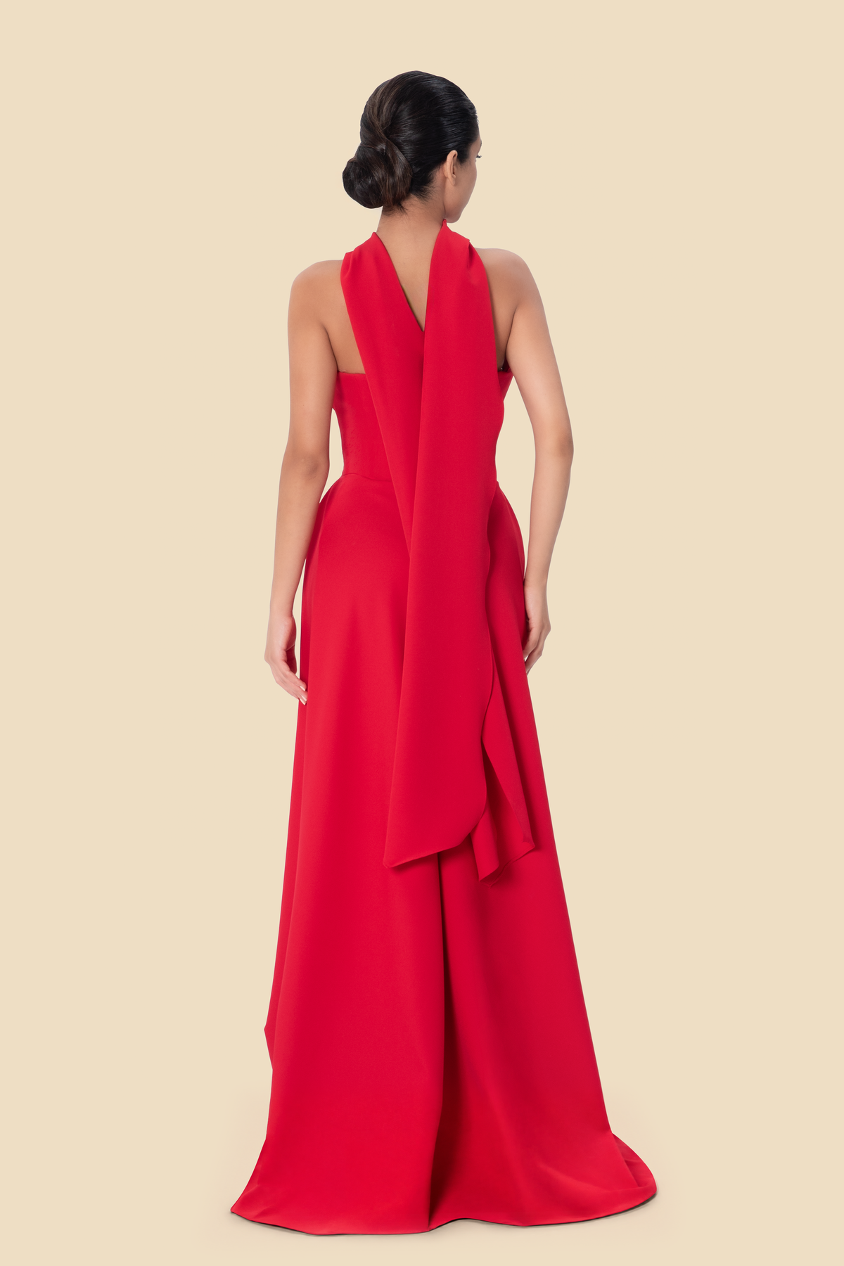 Strapless Column Gown by Kerime Ataker – detail 6