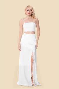 Lace Crop Top by Kerime Ataker – detail 3