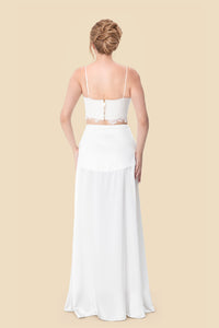 Lace Silk Skirt by Kerime Ataker – detail 7