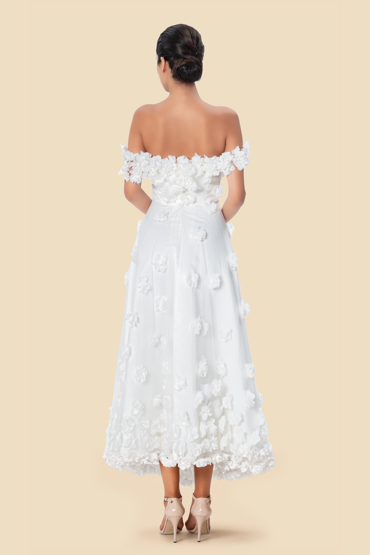 3D Floral Dress by Kerime Ataker – detail 7