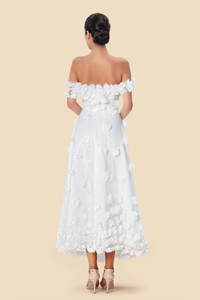 3D Floral Dress by Kerime Ataker – detail 7
