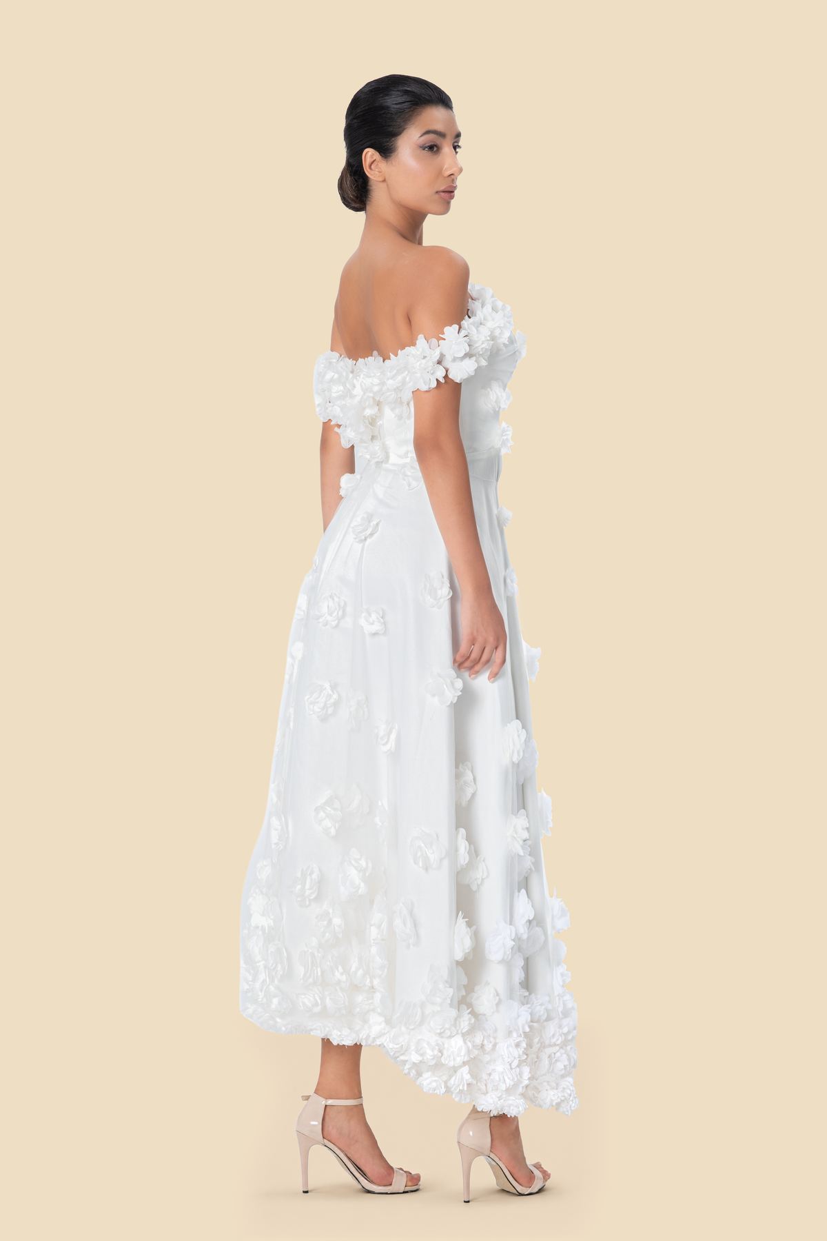 3D Floral Dress by Kerime Ataker – detail 8