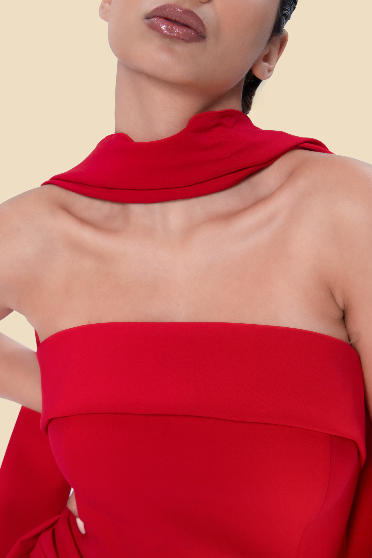 Strapless Column Gown by Kerime Ataker – detail 2