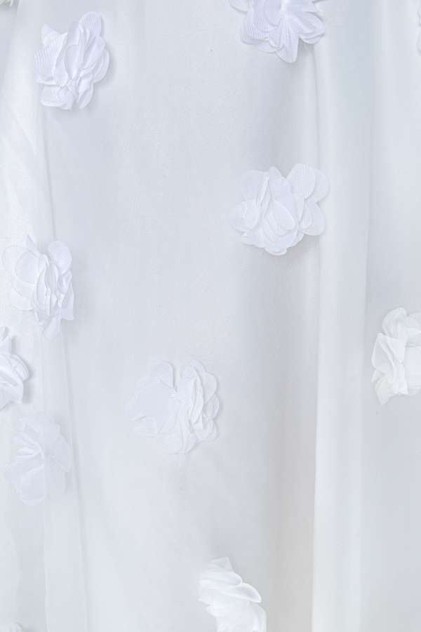 3D Floral Dress by Kerime Ataker – detail 2