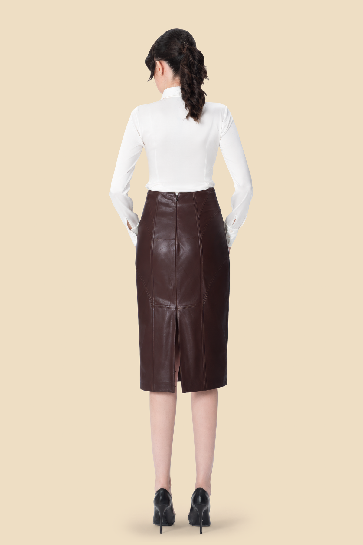 Silk Blouse by Kerime Ataker – detail 4